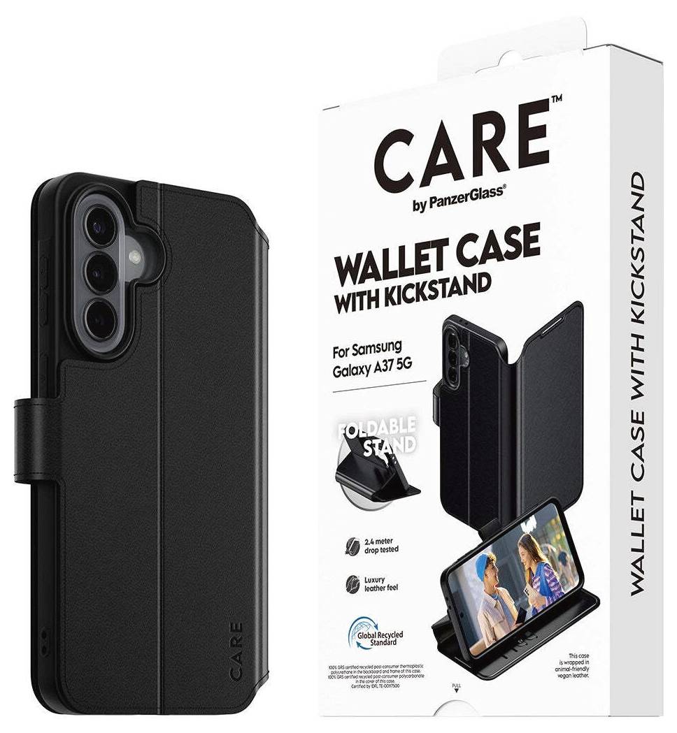 PanzerGlass CARE Booklet Samsung Galaxy A37 černá stojící CR56909-2