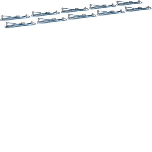 Hager KU9S115YZ Hager KU9S115YZ Y-Ltduniz, 1150 x 200 mm, sw/bl, 1 zástrčka/2 zásuvka, VPE = 10 ks univerzální Y kabel 10 ks