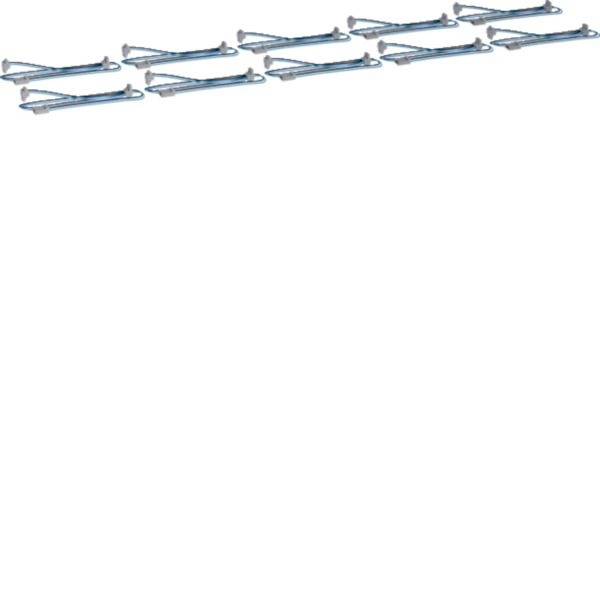 Hager KU9S80YZ Hager KU9S80YZ, z, 800 x 200 mm, sw / bl, 1 zástrčka / 2 zásuvka, VPE = 10 ks univerzální Y kabel 10 ks