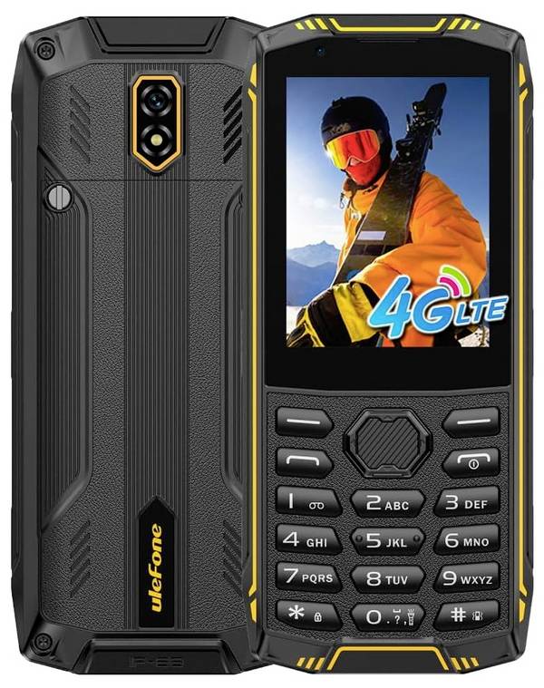UleFone Armor Mini 5 outdoorový mobilní telefon černá, UPOZORNĚNÍ: mobilní telefony neobsahují CZ/SK menu