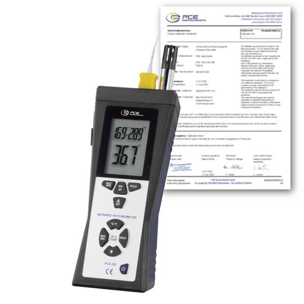 PCE Instruments PCE-320-ICA vlhkoměr černá PCE-320-ICA