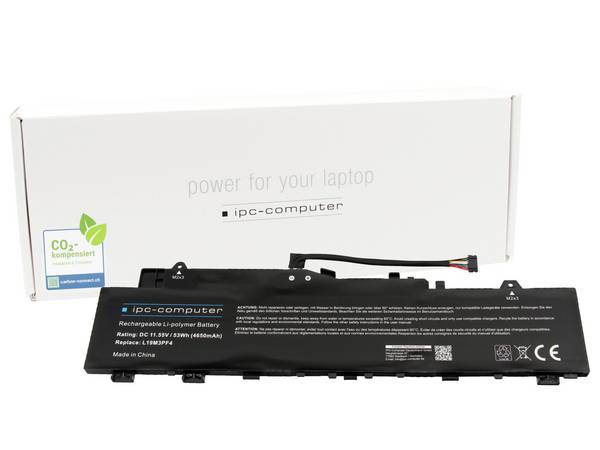 ipc-computer akumulátor do notebooku Akku L19M3PF4 REPLACE 11.55 V 4650 mAh IPC-Computer