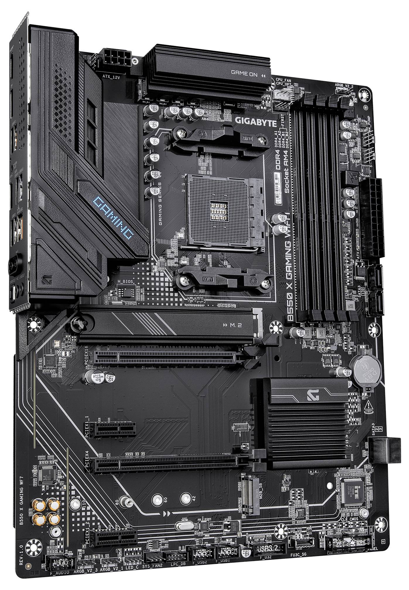 Gigabyte B550 X GAMING WIFI7 AM4 4xDDR4 Základní deska Socket (PC) AMD AM4 Tvarový faktor ATX-2