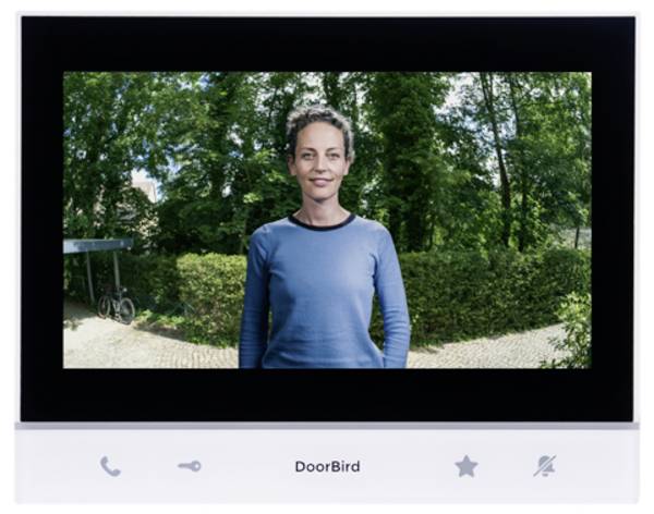 DoorBird A1103 Wi-Fi, LAN domovní IP/video telefon vnitřní jednotka, bílá, 429614004