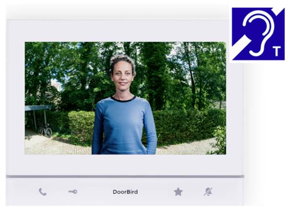 DoorBird A1103 Wi-Fi, LAN domovní IP/video telefon vnitřní jednotka, polární bílá, 429614066