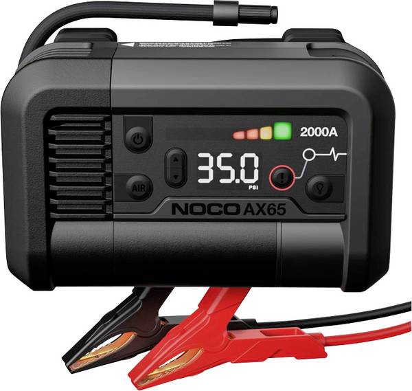 NOCO Pomocné startovací zařízení Boost Air 12V, AX65, max. startovací proud 2000 A, kompresor