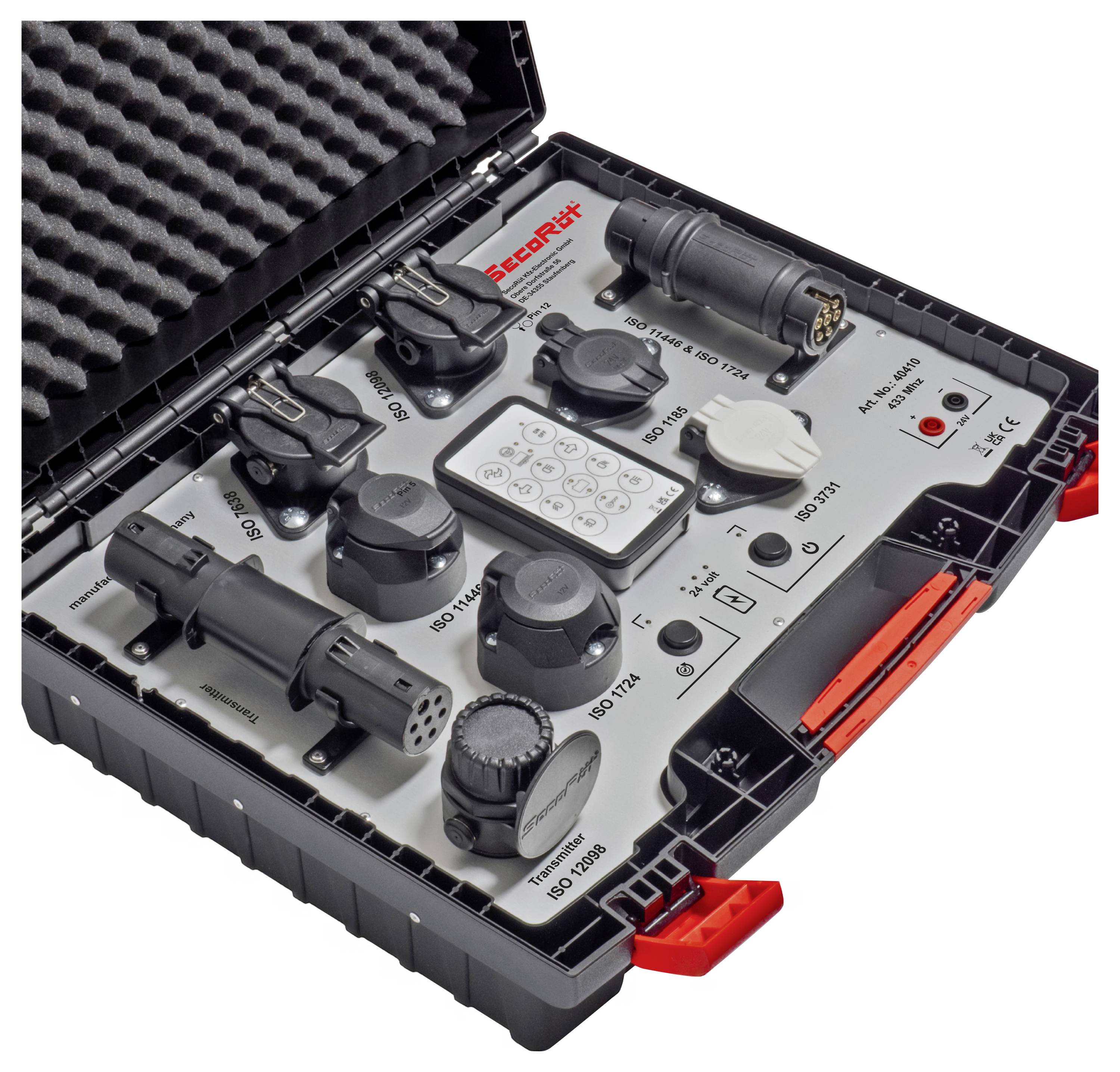 SecoRüt 40410.2 Profi kufřík pro bezdrátové testování návěsu 12 V, 24 V-3