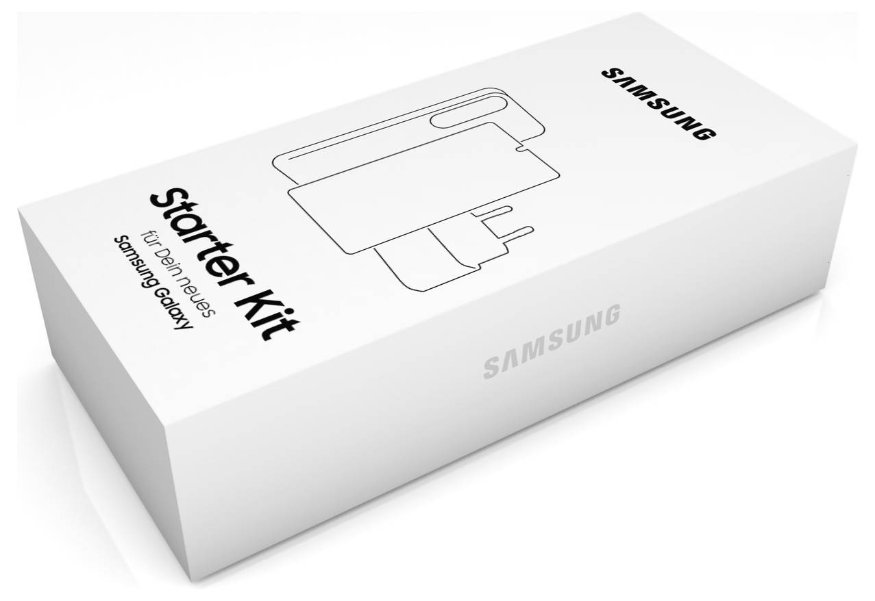 Samsung Starterkit Pouzdro + ochranné sklo + sada nabíječky Samsung Galaxy A57 transparentní, bílá 40-62-8240-5