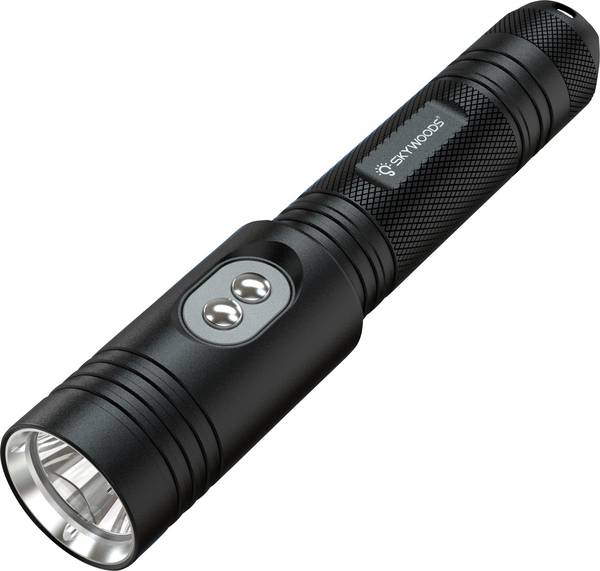 Skywoods 731052863526  LED potápěčská svítilna  1200 lm napájeno akumulátorem  černá