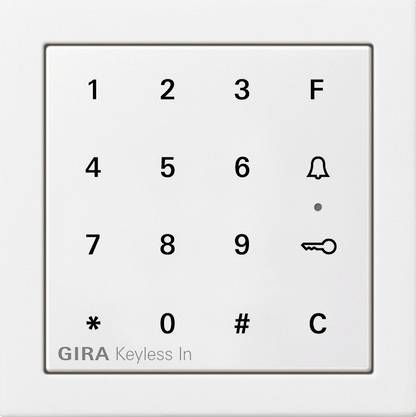 GIRA Kódová klávesnice bílá 2605112 1 ks
