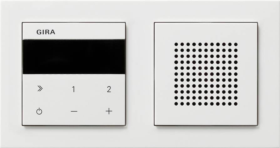 GIRA Rádio pod omítku bílá 232029 1 ks-0