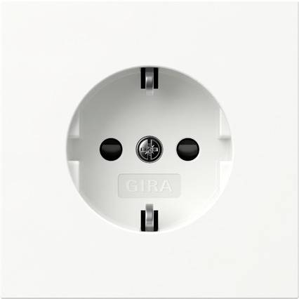 GIRA Schuko zásuvka bílá 418370 1 ks