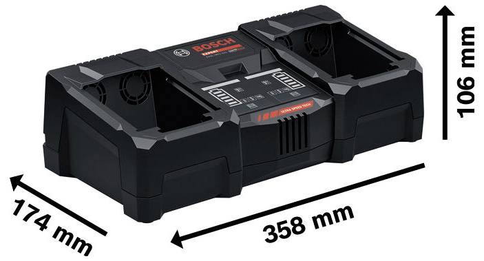 Bosch Professional EXAL18V2-320 Nabíječka na aku nářadí 1600A03T91-2