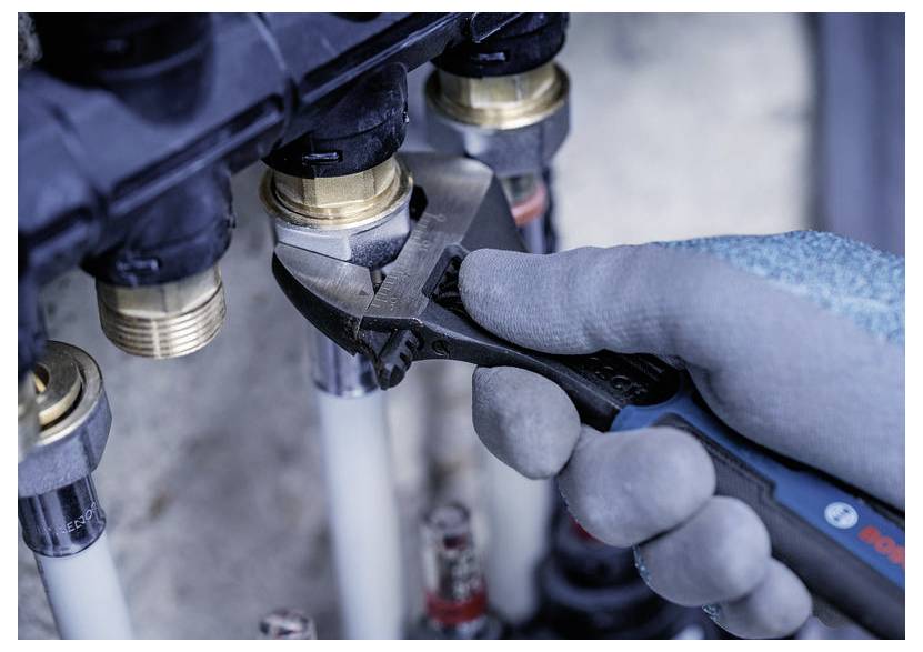 Bosch Professional 1600A03B68 1600A03B68 přestavitelný klíč Délka klíče (cm) (jen pro nadpis) 42 mm Délka klíče (palce) -10