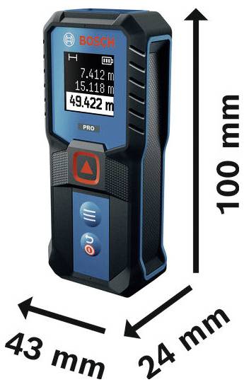 Bosch Professional GLM50-21 laserový měřič vzdálenosti 50 m-2