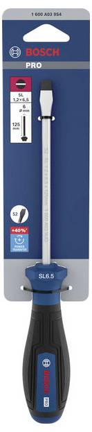 Bosch Professional 1600A039S4 šroubovák pro šrouby Microstix Šířka čepele: 6.5 mm Délka dříku: 125 mm-1