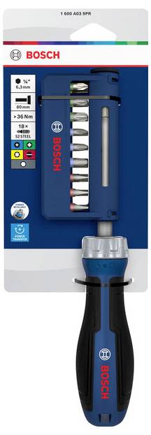 Bosch Professional 1600A039PR Ráčnový šroubovák na bity-1