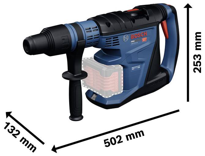 Bosch Professional GBH18V-40 -aku vrtací kladivo 18.0 V-2
