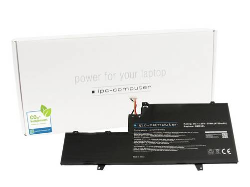 ipc-computer akumulátor do notebooku Akku OM03 55WH REPLACE 11.55 V 4700 mAh IPC-Computer