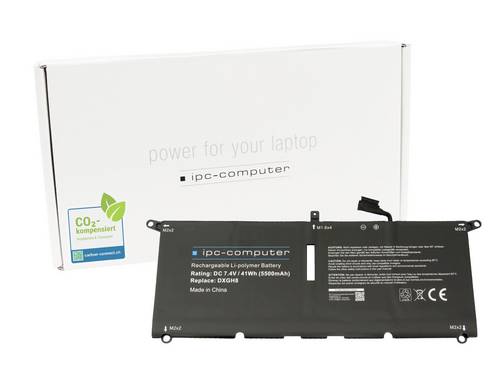 ipc-computer akumulátor do notebooku Akku DXGH8 REPLACE 7.40 V 5500 mAh IPC-Computer
