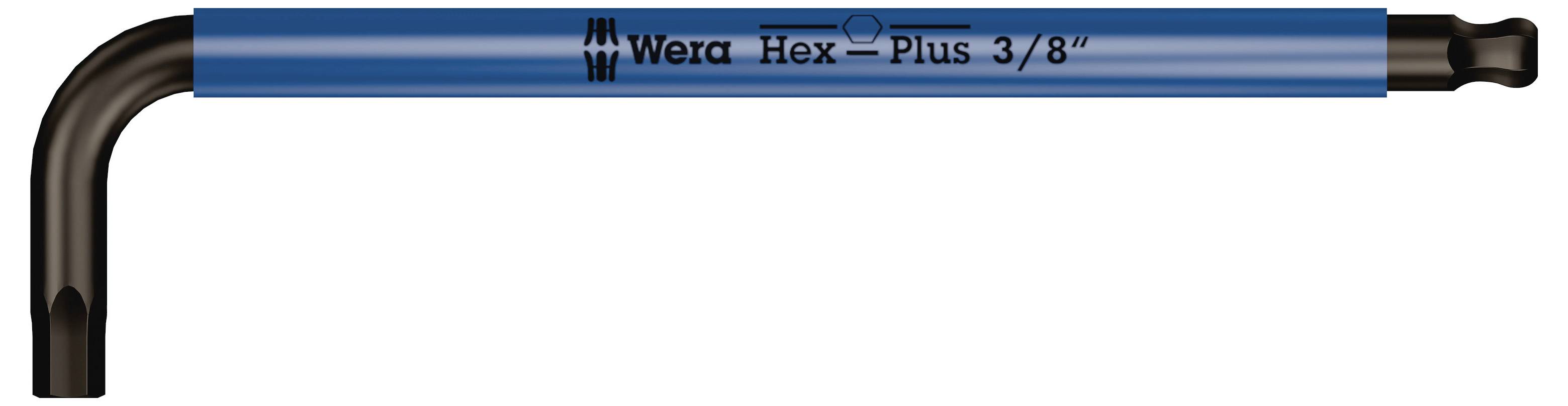 Wera Hex-Plus Set 1 inbus sada klíčů 1.5 mm, 2 mm, 2.5 mm, 3 mm, 4 mm, 5 mm, 6 mm, 8 mm, 10 mm-17