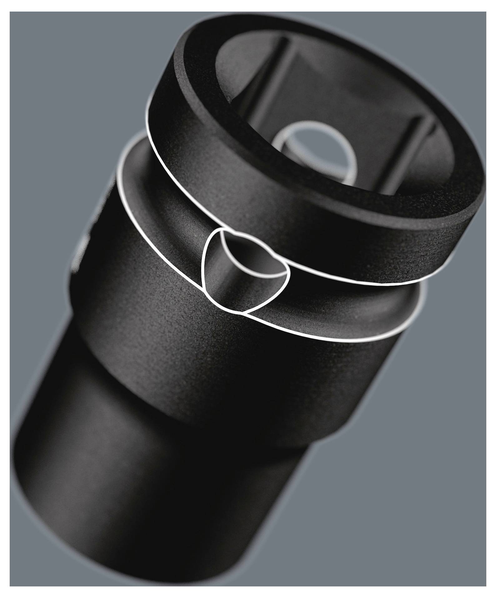 Wera 2090/16 Impaktor #####Schlagschraubendreher Set, 3/8" (10 mm), vnější čtyřhran, 05072018001-28