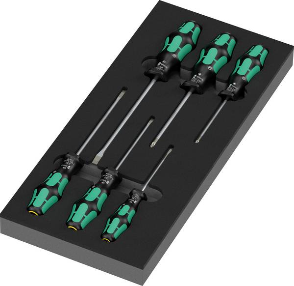 Wera 9718 Serie 300 sada šroubováků, Pozidriv, plochý, 05150128001