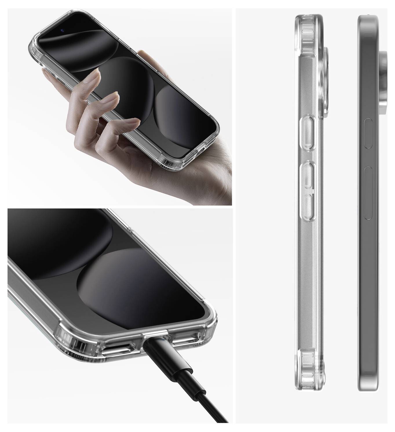 4Smarts 360° Premium Protection Set Pouzdro + sada ochranného skla Google Pixel 11 Pro XL transparentní 1552552 541863-4