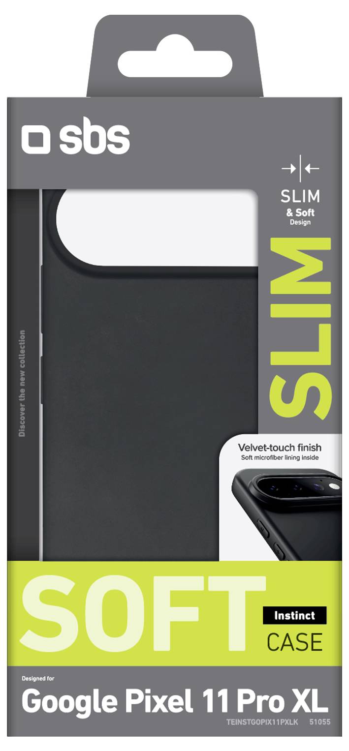 sbs mobile Instinct zadní kryt na mobil Google Pixel 11 Pro XL černá TEINSTGOPIX11PXLK-1