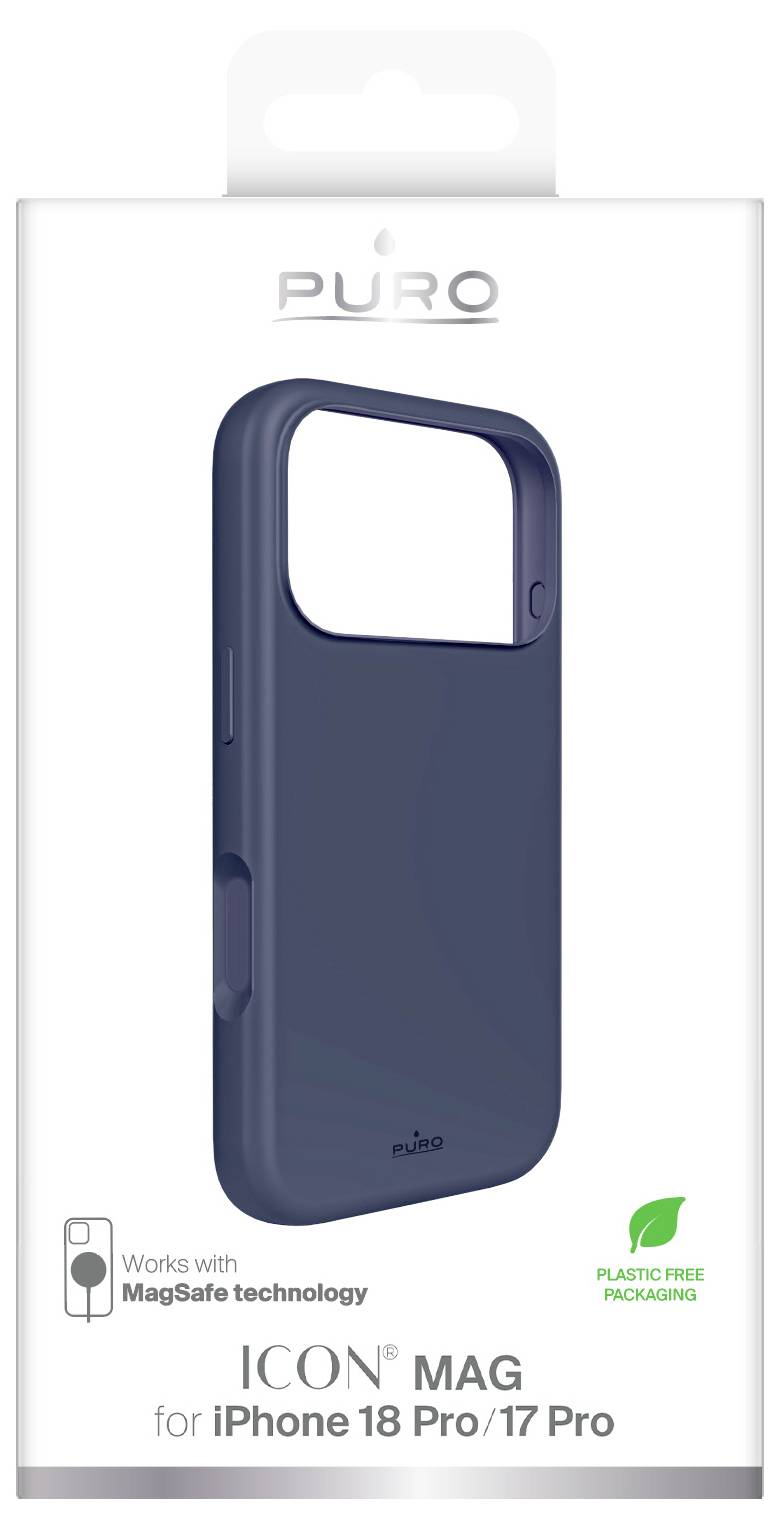 sbs mobile ICON MAG zadní kryt na mobil Apple iPhone 18 Pro, iPhone 17 Pro modrá PUIPC18P63ICONMBLUE-1