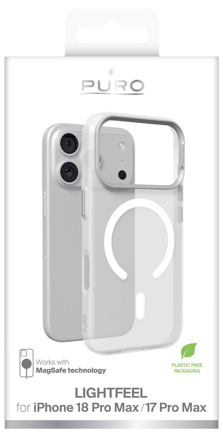 sbs mobile Lightfeel zadní kryt na mobil Apple iPhone 18 Pro Max, iPhone 17 Pro Max modrá/ledově modrá PUIPC18P69HAZEMWH-1