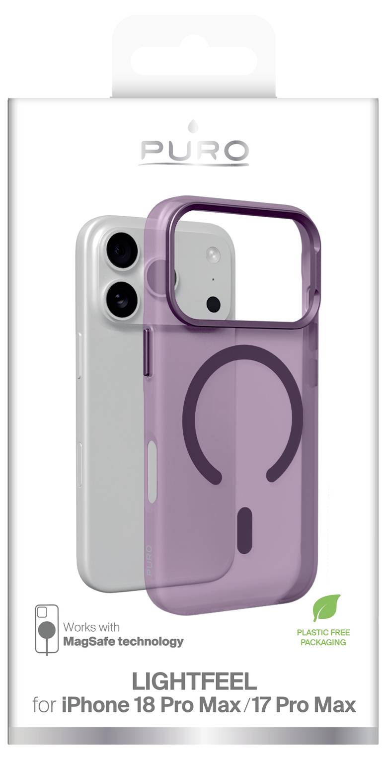 sbs mobile Lightfeel zadní kryt na mobil Apple iPhone 18 Pro Max, iPhone 17 Pro Max třešňově červená PUIPC18P69HAZEMBDX-1
