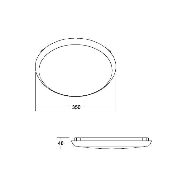 Brumberg 10029183 LED osvětlení na stěnu/strop LED 30 W černá-6