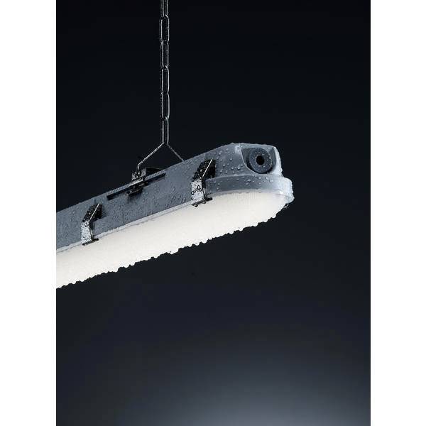 Brumberg LED světlo do vlhkých prostor LED 10 W bílá šedá-2