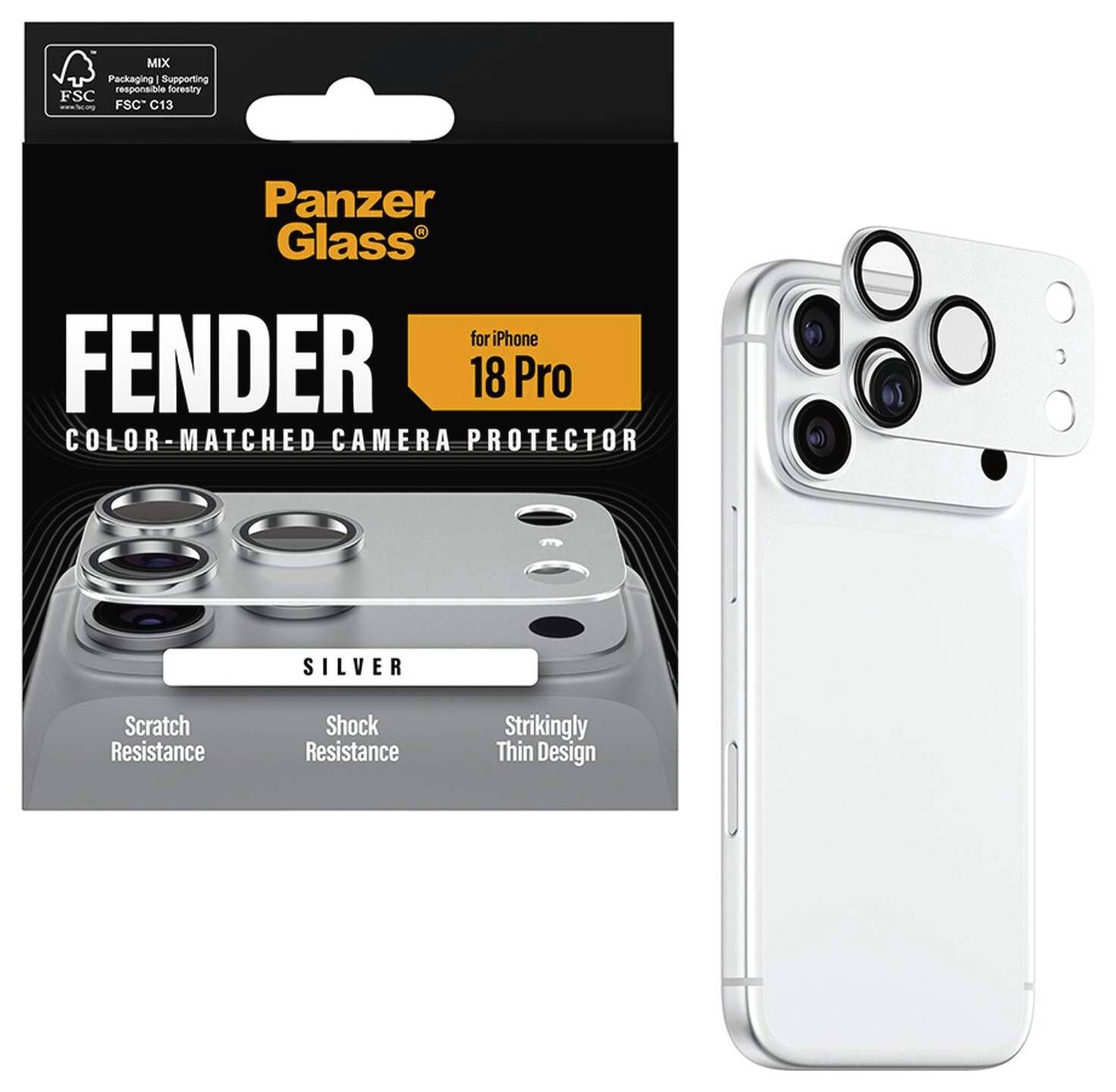 PanzerGlass Fender Ochranné sklo kamery Apple IPhone 18 pro 1 ks PG08180-2