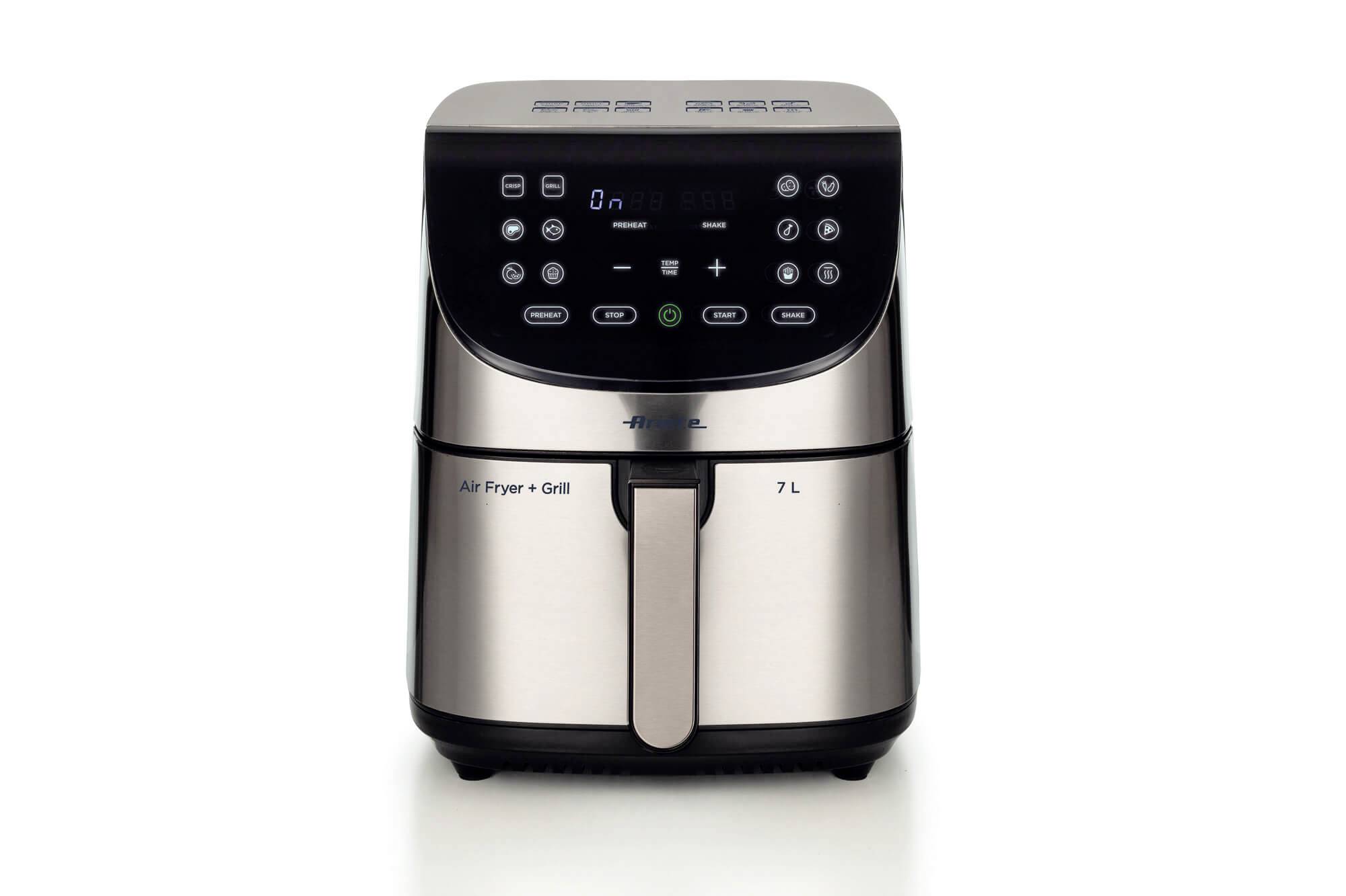 Ariete 00C462800AR0 Horkovzdušná fritéza 7 l nepřilnavý povlak, bez BPA, Digitální časovač, Pro potraviny, horkovzdušný,-0