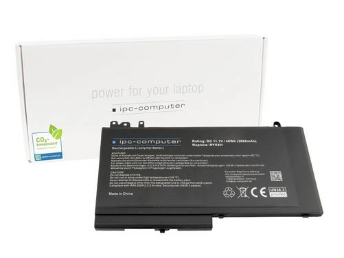 ipc-computer akumulátor do notebooku Akku RYXXH REPLACE 11.10 V 3600 mAh IPC-Computer