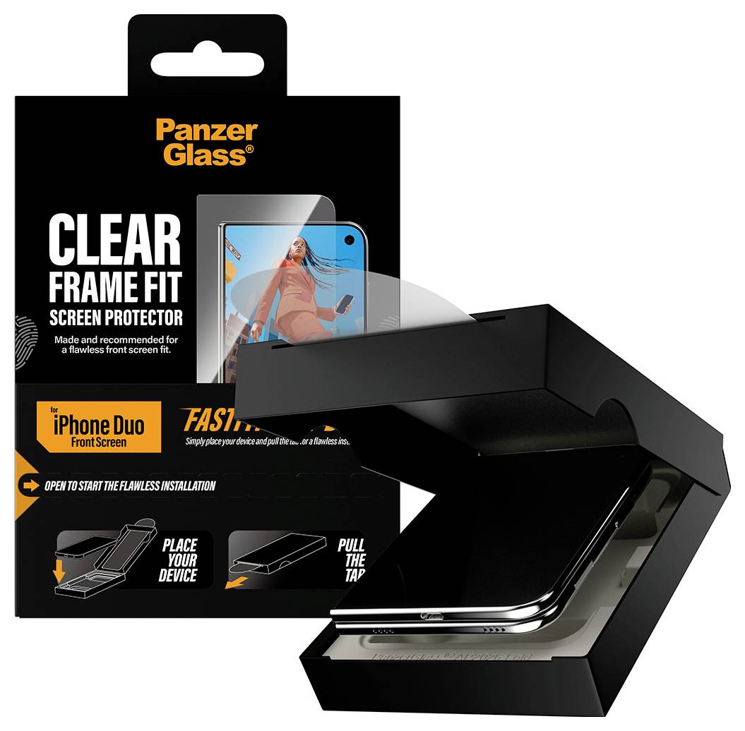 PanzerGlass Clear ochranné sklo na displej smartphonu Apple IPhone Duo 1 ks PG42215-4