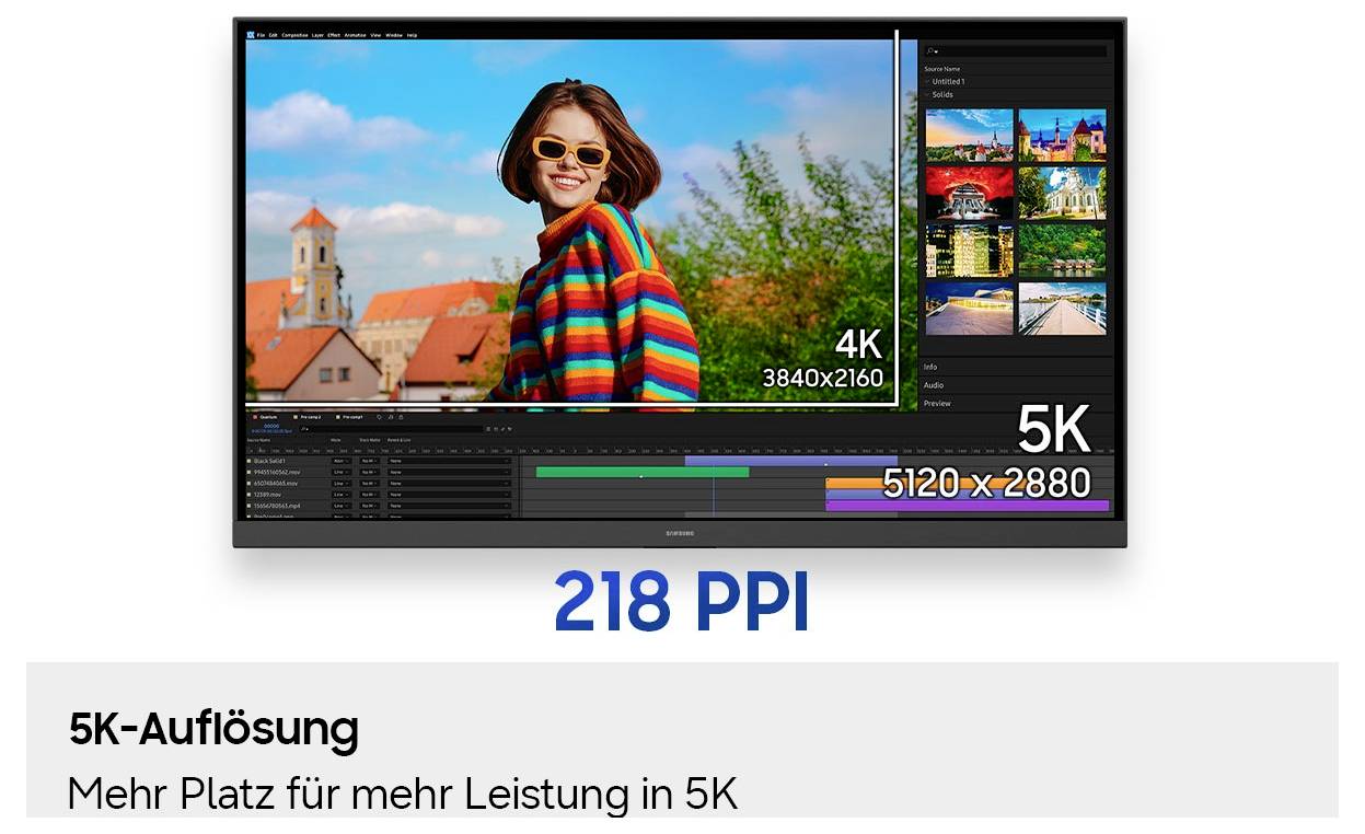 Samsung Odyssey G5 OLED monitor 68.6 cm (27 palec)2560 x 1440 Pixel, 16:9, 5 ms, OLED-3