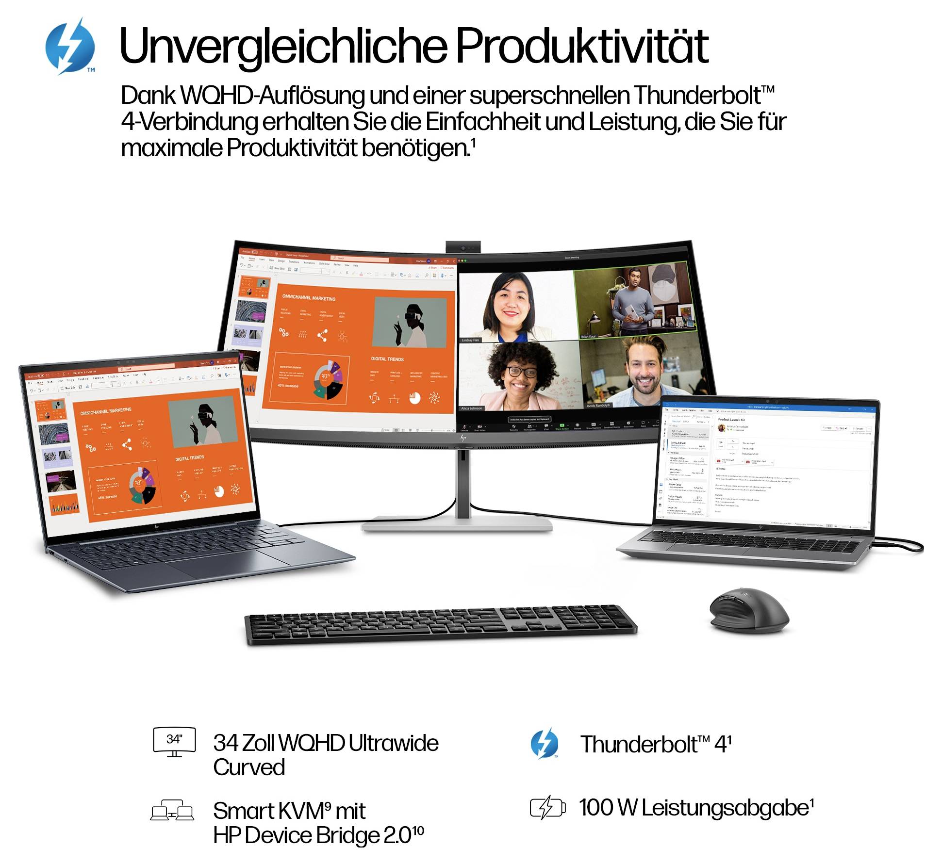 HP S7 Pro 734pm LCD monitor 86.4 cm (34 palec)3440 x 1440 Pixel, 21:9, 5 ms, IPS LCD-11