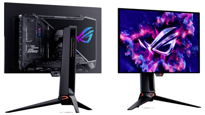 Asus ROG Swift OLED PG27UCWM herní monitor 67.3 cm (26.5 palec)3840 x 2160 Pixel, 16:9, 0.03 ms, WOLED-1