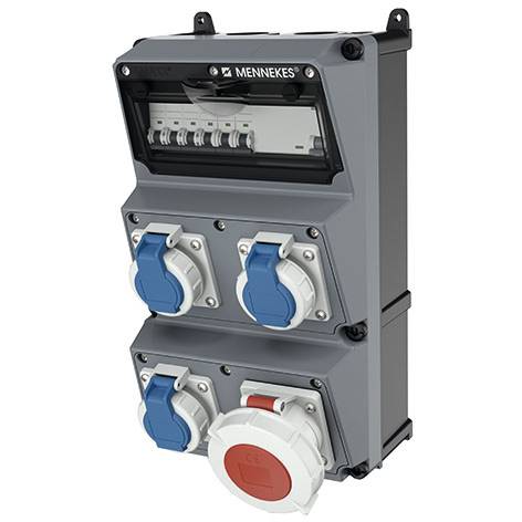 MENNEKES 930028 Kombinace CEE zásuvek, 1 ks-0