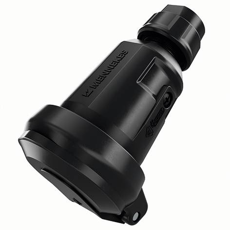 MENNEKES 158071 zásuvka 230 V černá IP54