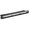 Sieťový Patchpanel Goobay 95743, 24 portů, neopatrené špecifikáciou, 1 U