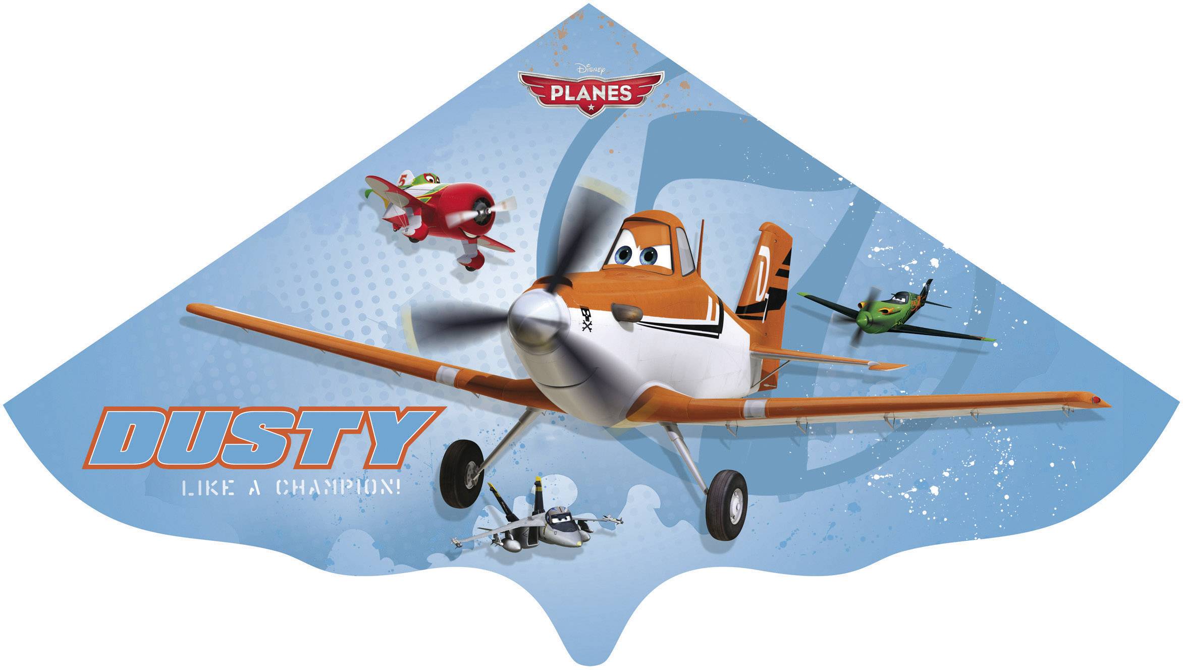 Günther Flugspiele jednošňůrový drak Planes Rozpětí 1150 mm Vhodnost pro sílu větru 4 - 6 bft