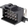 Konektor do DPS TE Connectivity J-P-T 9-966140-1, 46 mm, pólů 18, rozteč 3.50 mm, 1 ks