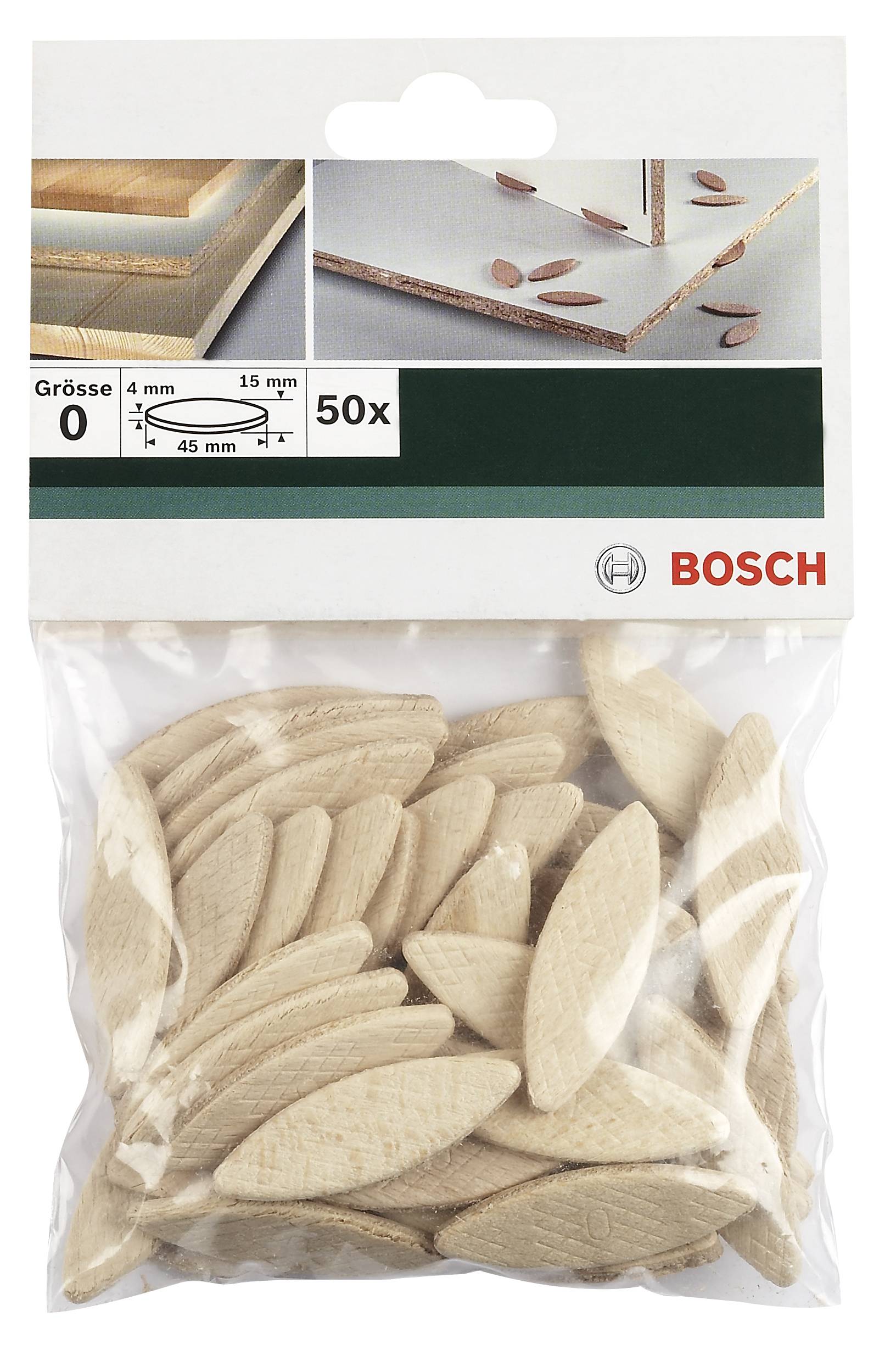 Bosch Accessories 2609256600 plochá hmoždinka 45 mm 4 mm 50 ks