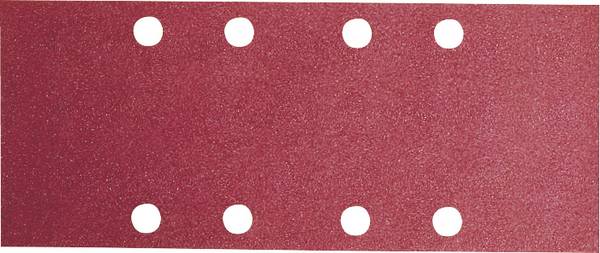 Bosch Accessories  2609256A80 brusný papír na suchý zip, s otvory Zrnitost 40  (d x š) 185 mm x 93 mm 10 ks