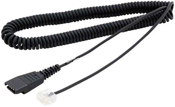 Jabra GN 1215 kabel k telefonnímu headsetu 2 m černá