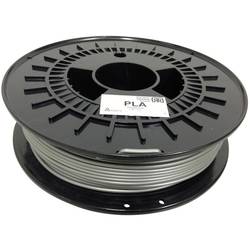 Náplň pro 3D tiskárnu, German RepRap 100254, PLA, 3 mm, 750 g, stříbrná